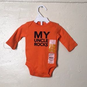 New born carter onesie